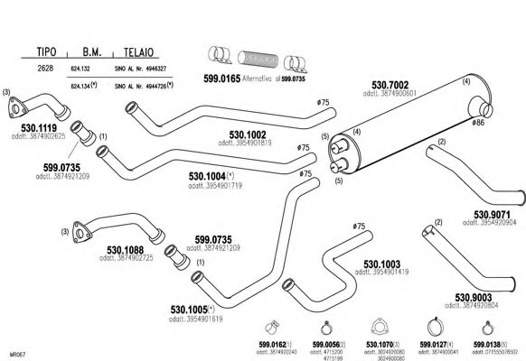 ASSO ARTTRUCK360 Exhaust System